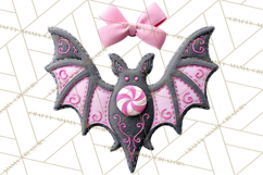 Halloween &amp; Christmas Clipart PNG, Stitched Felt Holiday Product Image 4
