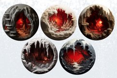 Halloween Christmas Ornament Sublimation Bundle Png Product Image 3