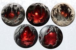 Halloween Christmas Ornament Sublimation Bundle Png Product Image 4