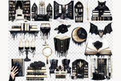 GlamArtZhanna, Halloween clipart, Halloween library, Halloween reading, Autumn reading png, Autumn library png, Haunted mansion PNG, gothic library png, gothic books png, Vampire clipart, dark academia png, gothic clipart, Haunted House PNG, Halloween boo