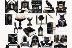 GlamArtZhanna, Halloween clipart, Halloween library, Halloween reading, Autumn reading png, Autumn library png, Haunted mansion PNG, gothic library png, gothic books png, Vampire clipart, dark academia png, gothic clipart, Haunted House PNG, Halloween boo
