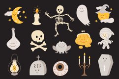 Halloween clipart bundle SVG, 45 elements EPS, DXF, PNG, JPG Product Image 3