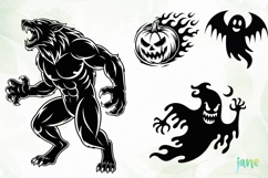 Halloween Clipart SVG Sublimation Product Image 1