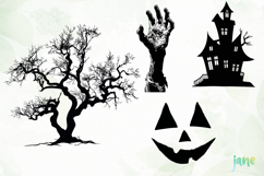 Halloween Clipart SVG Sublimation Product Image 1