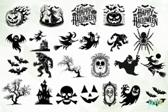 Halloween Clipart SVG Sublimation Product Image 3