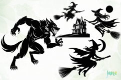 Halloween Clipart SVG Sublimation Product Image 1