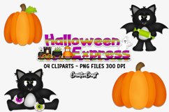 Halloween Clipart, halloween graphic design, illustrations Product Image 1