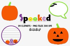Halloween Clipart, halloween graphic design, illustrations Product Image 1