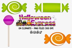 Halloween Clipart, halloween graphic design, illustrations Product Image 1