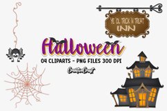 Halloween Clipart, halloween graphic design, illustrations Product Image 1