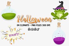 Halloween Clipart, halloween graphic design, illustrations Product Image 1