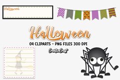 Halloween Clipart, halloween graphic design, illustrations Product Image 1