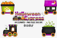 Halloween Clipart, halloween graphic design, illustrations Product Image 1