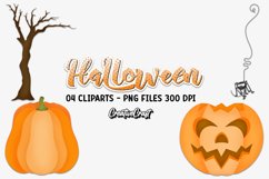 Halloween Clipart, halloween graphic design, illustrations Product Image 1
