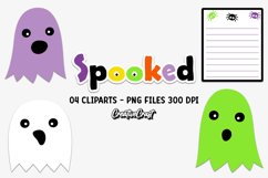 Halloween Clipart, halloween graphic design, illustrations Product Image 1