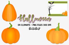 Halloween Clipart, halloween graphic design, illustrations Product Image 1