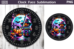 Scarecrow Clock Face | Halloween Clock Design Product Image 1