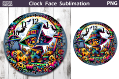 Scarecrow Clock Face | Halloween Clock Design Product Image 1