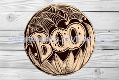 Halloween coasters engraving laser cut. SVG PDF AI files Product Image 1