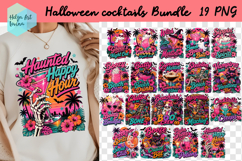 Halloween cocktails Bundle. Clipart PNG Product Image 1