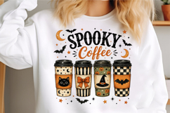 Halloween Coffee Cup PNG, Spooky Coffee Product Image 3