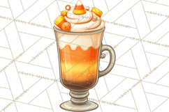 Halloween Coffee Cups Clipart PNG, Spooky Drink Mugs Product Image 4