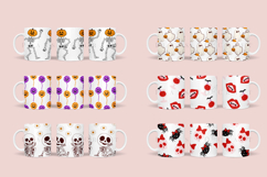 halloween coffee mug sublimation wrap glass mug wrap svg presized for 11oz and 15oz glass mug are sublimation files
