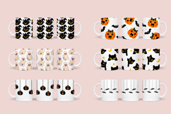 halloween coffee mug sublimation wrap glass mug wrap svg presized for 11oz and 15oz glass mug are sublimation files