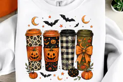 Trending Halloween PNG, Spooky Season PNG, Cute Pumpkin PNG Product Image 4
