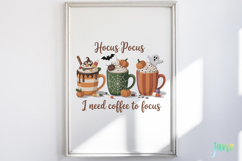 Halloween Coffee Sublimation Product Image 3