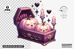 halloween coffin pumpkin png, gothic halloween sublimation, spooky coffin clipart, halloween pumpkin design, creepy halloween clipart, halloween sublimation png, dark halloween pumpkin, coffin halloween art, haunted halloween design, scary pumpkin clipart