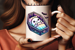 halloween coffin ghost png, sleeping ghost clipart, gothic halloween sublimation, cute ghost in coffin png, halloween sublimation clipart, kawaii halloween ghost design, cozy spooky ghost png, halloween coffin clipart, creepy cute ghost design, haunted ha