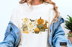 Creepin It Real Halloween Collage PNG | Halloween PNG Product Image 5