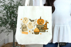 Creepin It Real Halloween Collage PNG | Halloween PNG Product Image 7