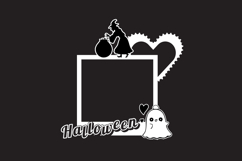 Halloween collage frame photo decoration isolated Product Image 2