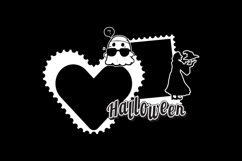 Halloween collage frame photo decoration vector Product Image 2