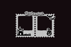 Halloween collage frame photos template concept Product Image 1