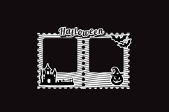 Halloween collage frame photos template concept Product Image 2