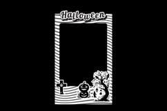 Halloween collage frame photos template design Product Image 2