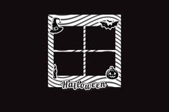 Halloween collage frame photos template graphic Product Image 2