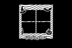 Halloween collage frame photos template graphic Product Image 2