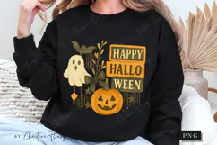 Happy Halloween Collage PNG | Halloween PNG Product Image 6