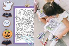 Coloring book pages for children Happy Halloween Product Image 6