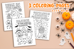 Christian Halloween Coloring Pages | Bible Verse Kids Product Image 1