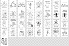Halloween Kids Coloring Pages Bundle | Coloring book Product Image 4