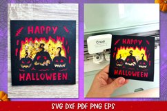 Halloween Pumpkin Confetti Shaker Card |Halloween Paper Cut Product Image 19