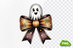 Halloween Bow PNG | Coquette Clipart File Product Image 3