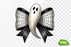 Spooky Season Bow PNG | Halloween PNG Design Product Image 3