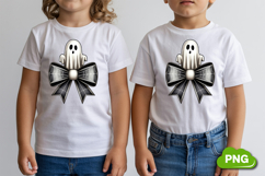 Halloween Bow PNG | Cute Ghost PNG Product Image 4