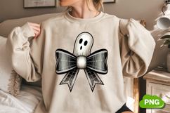 Halloween Coquette Clipart | Halloween Black Bow PNG Product Image 2